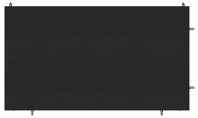 Светодиодный экран Cabinet Unilumin LED series ULW III indoor. Pixel pitch - 1.56 mm, brightness - 600 cd/m2, dimensions - 600x337,5mm