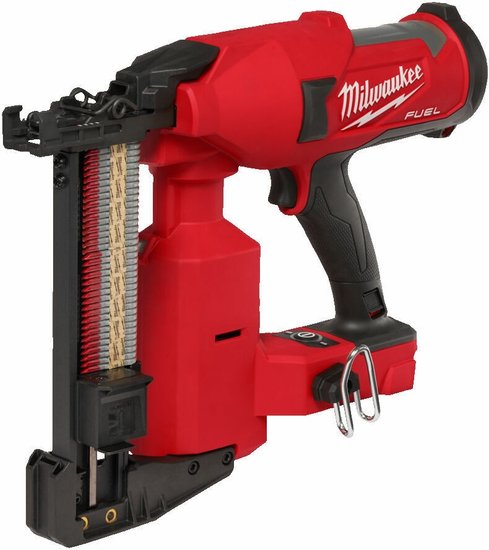 Степлер Milwaukee M18 FFUS-0C (4933479834) (емкость магазина: 45 шт, длина скобы: 38-51 мм, ширина скобы 10.3 мм, количество циклов: 600, без АКБ и ЗУ, кейс)