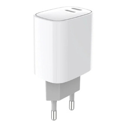 Rexant 18-2210 Сетевое зарядное устройство с двумя портами USB-C + USB-C, 20Вт