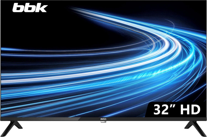 Телевизор LED BBK 32" 32LEM-1070/TS2C B черный HD 60Hz DVB-T2 DVB-C DVB-S2 USB RUS (32LEM-1070/TS2C (B))