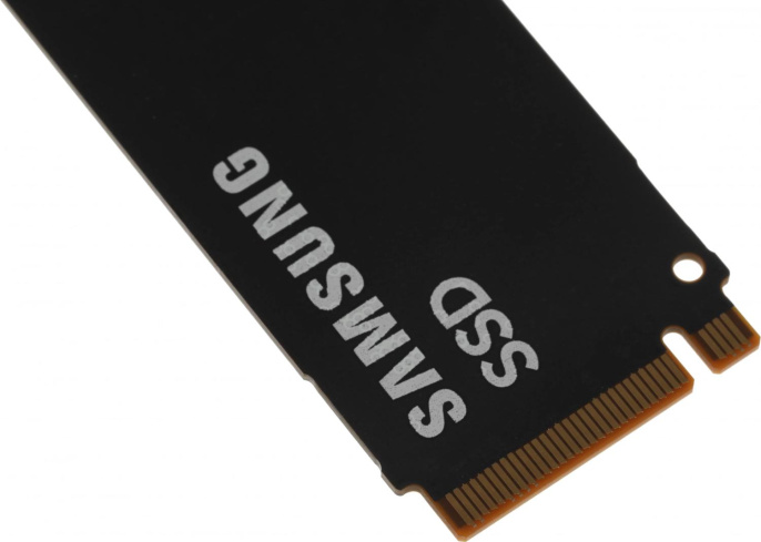 SSD накопитель Samsung PM9A1 MZVL2256HCHQ-00B00 256ГБ, M.2 2280, PCIe 4.0 x4, NVMe, M.2, oem