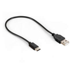 Кабель Type-C - USB 2.0 3A ExeGate EX-CC-USB2-AMCM-0.3 (USB Type C/USB 2.0 Am, 3A, 0,3м) EX294772RUS
