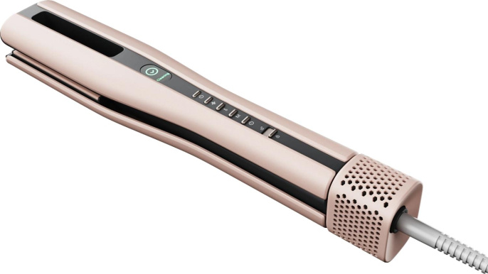 Выпрямитель Haier HHS-605 850Вт розовый макс.темп.:210С покрытие:керамико-кератиновое FZ000UD00RU