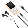 MP3 плеер Digma S4 flash,  8ГБ,  белый/оранжевый