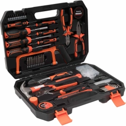 Профессиональный набор инструмента для дома в чемодане, 102 предмета Gigant GNJ-102