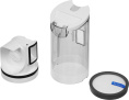 Вертикальный пылесос handstick HAIER HVC150, 150Вт, белый/белый [fz04u0m00ru]