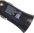 Автомобильное зарядное устройство Buro XCJ-041-2.1A, 2xUSB-A, 10.5Вт, 2.1A, черный