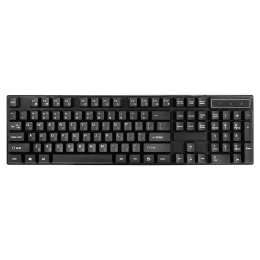 Комплект ExeGate Professional Standard Combo MK110-OEM клавиатура мультимедийная влагозащищенная 104кл. + мышь оптическая 1000dpi, 3 кнопки и колесо прокрутки; USB, длина кабелей 1.5м, черный, brown box EX295303RUS
