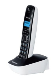 Радиотелефон Panasonic KX-TG1611RUW, белый и черный