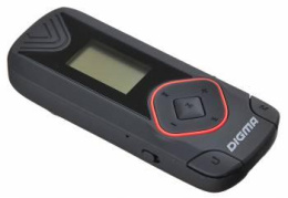 MP3 плеер Digma R3 flash,  8ГБ,  черный