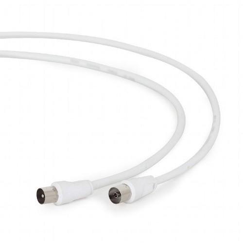 Кабель соединительный антенный PREMIER CCV-515-W-3M, Coax f - Coax m , 75Ом, 3м, белый