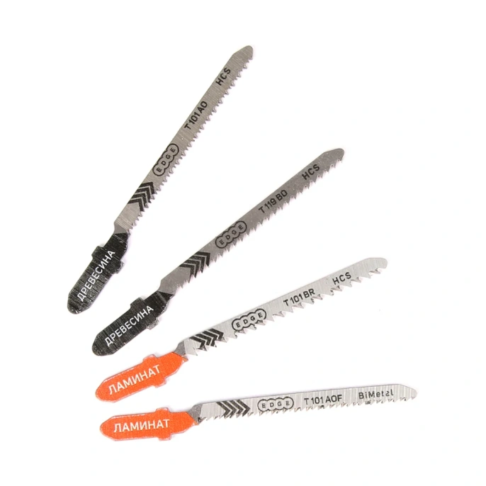 Набор пилок для лобзика 4 шт. EDGE by PATRIOT 814010015