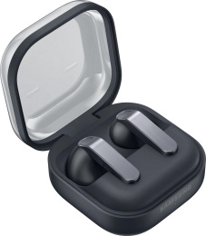Гарнитура вкладыши Samsung Galaxy Buds 4 черный беспроводные bluetooth в ушной раковине (SM-R540NZKACIS)