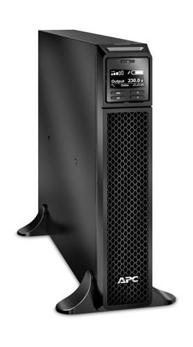Источник бесперебойного питания мощностью 2200ВА для серверных систем APC Smart-UPS SRT RM, 2200VA/1980W, On-Line, Extended-run, Tower Rack 2U convertible , Out: 8xC13 2xC19, Black, 1 year warranty SRT2200XLI