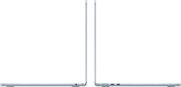 Ноутбук Apple MacBook Air A3240 M4 10 core 16Gb SSD256Gb/8 core GPU 13.6" Liquid Retina (2560x1664) macOS lt.blue WiFi BT Cam (MC6T4HN/A)
