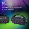 Колонка порт. Digma D-PS1532 черный 60W 2.0 BT 10м 3600mAh (PS1532B)