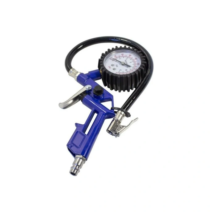 Пистолет для подкачки шин Forsage с аналоговым манометром и шлангом F-STG-27 50356