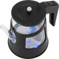 Чайник электрический Vitek VT-WK1083 1л. 1100Вт черный корпус: стекло