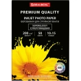 Фотобумага BRAUBERG PREMIUM суперглянцевая, 10x15 см 200 г/м2, односторонняя, 50 листов 363998