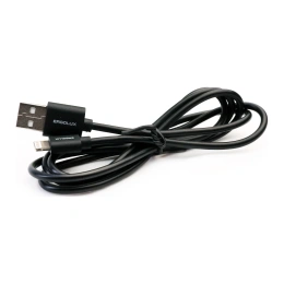Кабель usb-lightning Ergolux Elx-cdc03-c02 3а, 1,2м, черный, зарядка+передача данных, коробка 15096