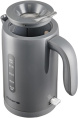 Чайник электрический Polaris PWK 1220C 1.2л. 2200Вт серый корпус: пластик