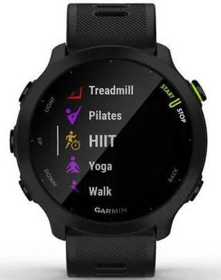 Смарт-часы Garmin Forerunner 55,  42мм,  1.04",  черный
