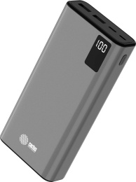 Мобильный аккумулятор Cactus CS-PBFSFA-20000 20000mAh 22.5W 4.5A 2xUSB-A/USB-C серый
