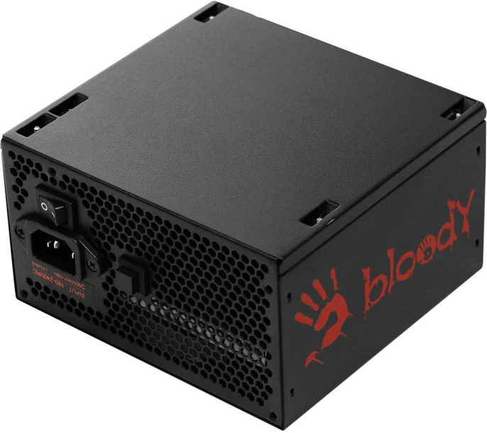 Блок питания BLOODY BD-PS750G, 750Вт, 80 PLUS GOLD, 120мм, черный, retail [bd-ps750g-mr]