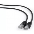 Патч-корд UTP Cablexpert PP12-5M/BK   кат.5e, 5м, литой, многожильный (черный)