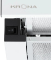Вытяжка встраиваемая Krona KAMILLA T 500 WHITE белый управление: кнопочное 1 мотор