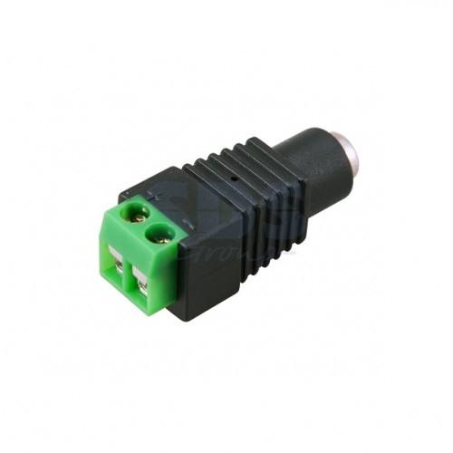 Rexant 14-0315 РАЗЪЁМ питания гнездо 2.1х5.5 с клеммной колодкой