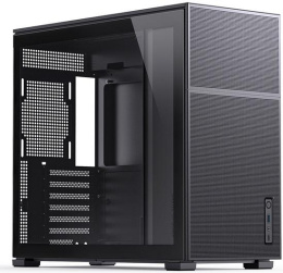 Корпус без блока питания Case JONSBO D41 MESH, Midi-Tower, TG, no fan, 1xUSB-A 3.2 + 1xUSB-C 3.2, ATX, mATX Black (D41 MESH Black)