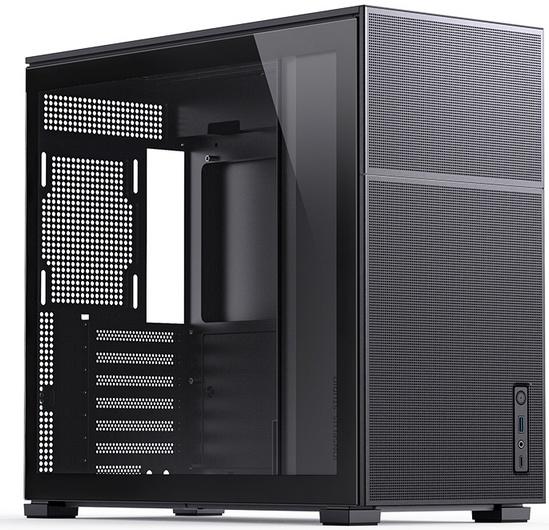 Корпус без блока питания Case JONSBO D41 MESH, Midi-Tower, TG, no fan, 1xUSB-A 3.2 + 1xUSB-C 3.2, ATX, mATX Black (D41 MESH Black)