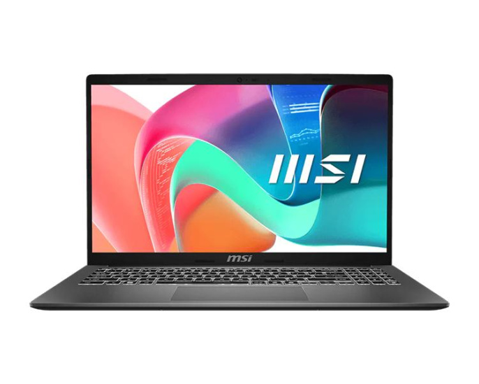 Ноутбук MSI Modern 15 F1MG-1072XRU, 15.6", IPS, Intel Core 5 120U 1.4ГГц, 10-ядерный, 16ГБ DDR4, 512ГБ SSD,  Intel Graphics, FreeDOS,  серый [9s7-15s111-1072]