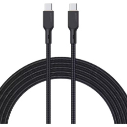 Aukey Кабель Nylon Braided 100w Kevlar 1m black AC-CB-KCC101