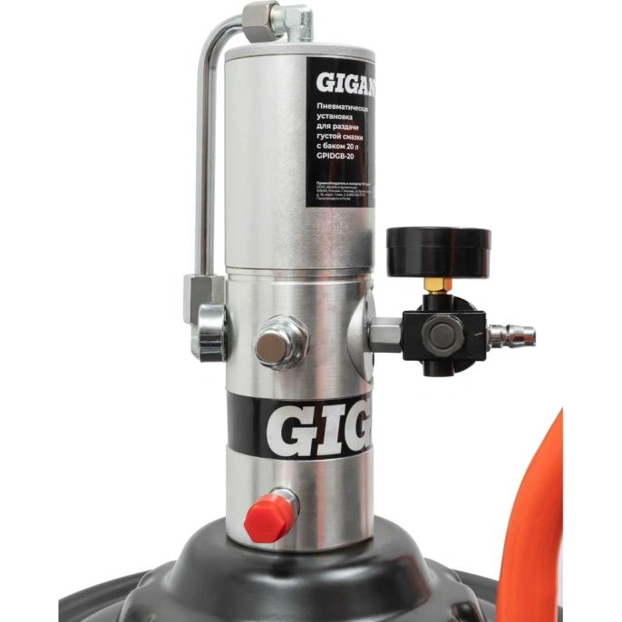 Пневматическая установка для раздачи густой смазки Gigant с баком 20 л GPIDGB-20