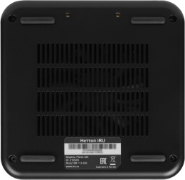 Неттоп IRU Planio 325 Ryzen 5 3500U 2.1 8Gb SSD256Gb Vega 8 без ОС GbitEth WiFi BT 65W черный RUS 2180213