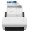 Сканер Brother Документ-сканер ADS-4100, A4, 35 стр/мин, цветной, 1200 dpi, Duplex, ADF60, USB 3.0, USB Host, Ex.ADS-2200