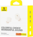 Наушники Baseus A00023800223-00 Bowie E18 True Wireless Earphones Stellar White материал: ABS + PC, Bluetooth 5.3, время работы: около 7.5 часов, интерфейс зарядки: Type-C, время зарядки