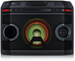 Минисистема LG XBOOM OL45 черный 220Вт CD CDRW FM USB BT