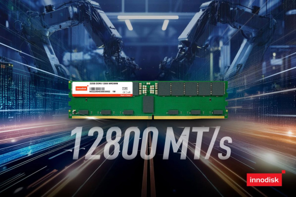 Innodisk представила сверхбыструю память DDR5-12800 для ИИ и робототехники