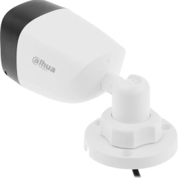 DAHUA DH-HAC-HFW1200CLP-IL-A-0280B-S6 Уличная цилиндрическая HDCVI-видеокамера с интеллектуальной двойной подсветкой 2Мп, объектив 2.8мм, ИК 20м, LED 20м, IP67, корпус: металл, быстрый монтаж