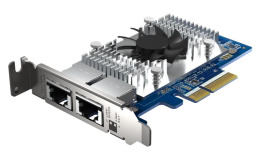 Сетевая карта QNAP Expansion Card QXG-10G2T-X710 PCIe Gen3x4 2x10GbE BASE-T