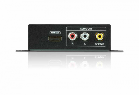 ATEN VC480-AT-G Конвертер, 3G/HD/SD-SDI HDMI+AUDIO, BNC HDMI+BNC+3xRCA, Female, DC 5V, макс.разр.2048x1080;1080p частота верт.развертки до 60Гц