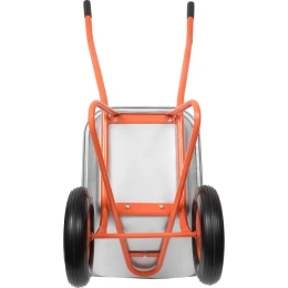 Строительная двухколесная тачка Gigant 110л, 240 кг, литые колеса GX-04