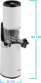 Соковыжималка Scarlett SC-JE50S59, шнековая, белый