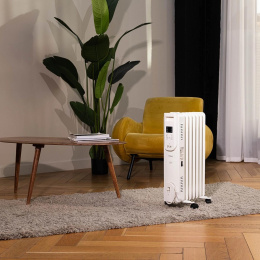 Радиатор масляный Timberk Home Intellect T-OR2009-F10E-WF 2000Вт белый