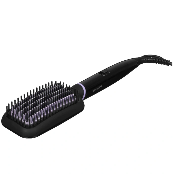 Philips расческа-выпрямитель StyleCare Essential BHH880/00 Цвет: черный вилка РФ