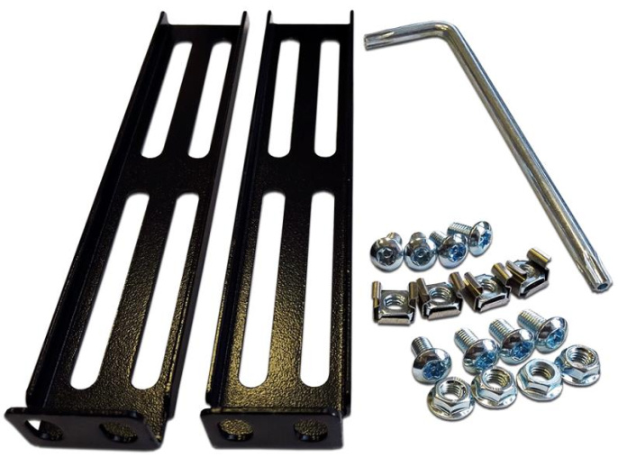 Фиксатор полки Lanmaster TWT-CB-SFIX-SET черный (упак.:2шт)