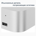 Мини-компьютер Beelink SER9 AMD Ryzen AI 9 HX 370, RAM 32 ГБ, SSD 1000 ГБ, AMD Radeon 890M, серебристый BL/Ryzen_AI_9HX370,32/1TB/Milky Grey